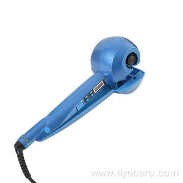 Fist Shape LCD Display Auto Rotating Hair Curler